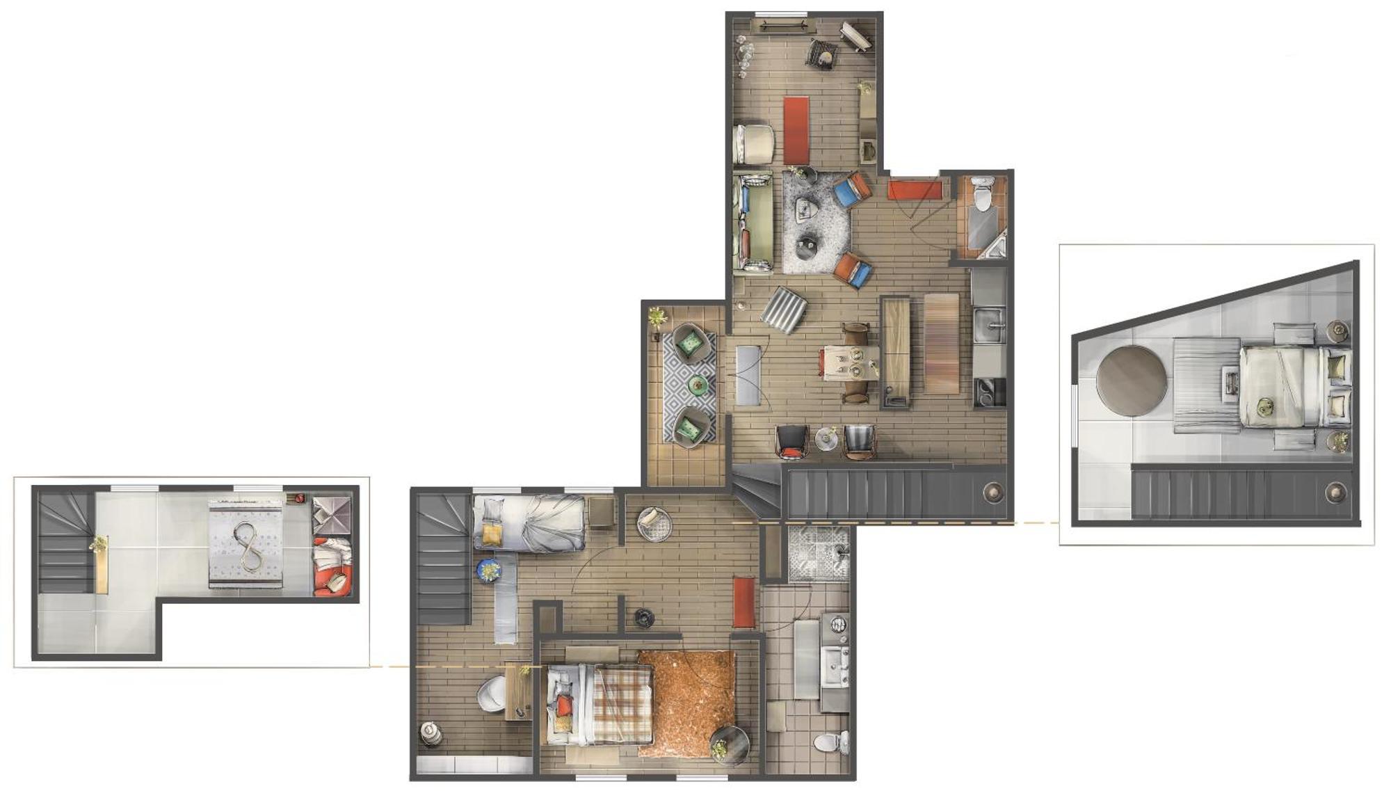 Family Penthouse Old Town Heart Renovated Lejlighed Beograd Eksteriør billede